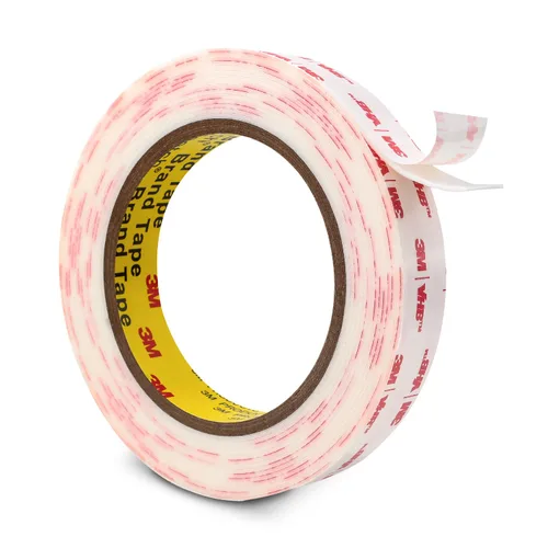 Vista 22 de Cinta adhesiva de doble cara resistente de 1/4 pulgada x 4.7 metros, cinta adhesiva de montaje de espuma impermeable 5925 para automotriz, tira