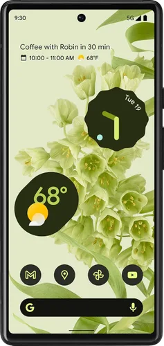 Vista 2 de Google Pixel 6 5G, 128 GB, espuma de mar Sorta - Desbloqueado (renovado)