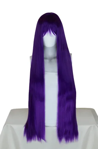 Vista 3 de Epic Cosplay Persephone Peluca larga y recta negra de 40 pulgadas (12B1)