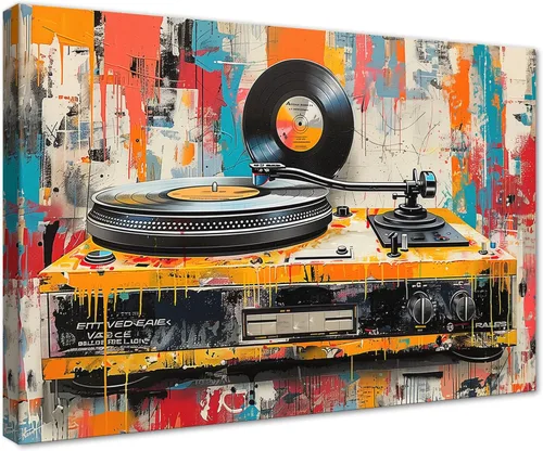 Vista 113 de Novatique Arte de Pared de Cinta de Casete Decoración de Sala de Música Póster Impreso Life Has No Rewind Casete Lienzo Arte de Pared Pósters