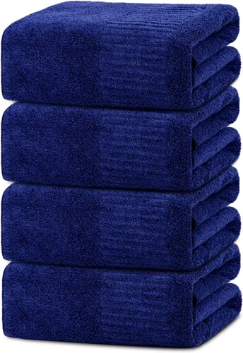 Vista 19 de SEISSO Toallas de baño, extra absorbentes y de secado rápido, toallas de fibra ligera, toalla de baño grande y suave de primera calidad