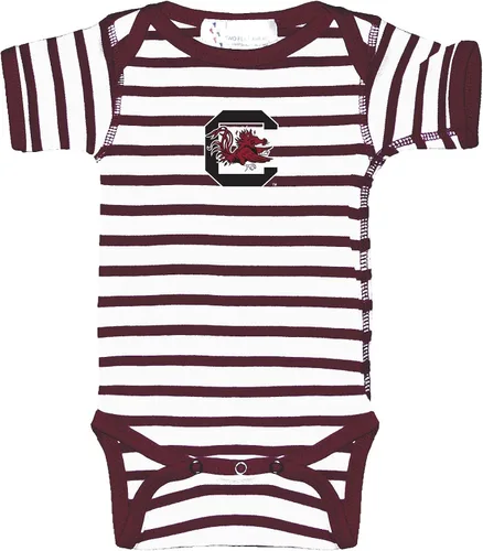 Vista 7 de Two Feet Ahead Body de rayas para bebé, ropa para bebés recién nacidos, tallas 0-3M, 6M, 12M