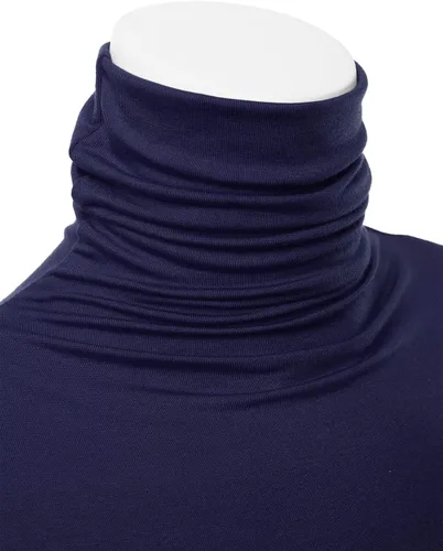 Vista 4 de Fashionolic - Suéter para mujer, de manga larga y cuello alto, ligero, sin botones (talla de la S a la 3X, fabricado en Estados Unidos)