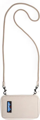 Vista 7 de KAVU Go Time Cartera Cruzada Plegable Bi-Fold con Correa de Cuerda Teñido anudado de playa
