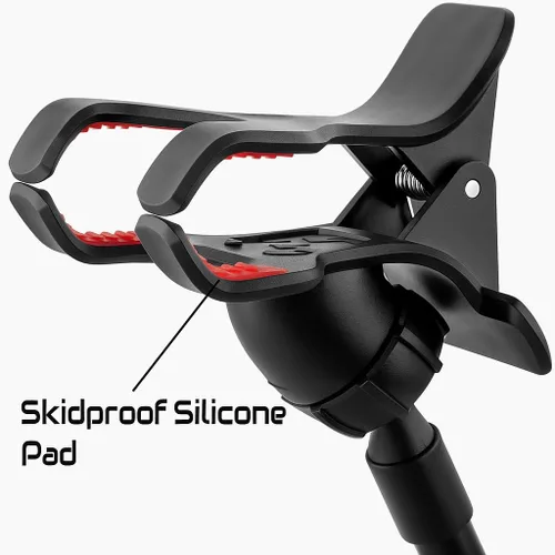 Vista 6 de AGOZ Soporte para teléfono celular, soporte de cuello de cisne, clip de abrazadera flexible para escritorio de oficina, cama, iPhone 17 Pro Max