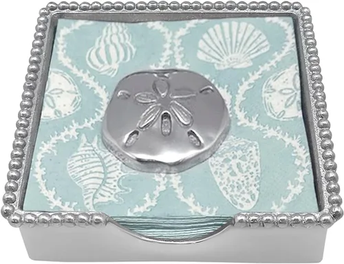 Vista 9 de Mariposa Juego de servilletas de bambú de piña tropical plata brillante regalos Servilleteros y juegos de pesas Aluminio SANDCAST