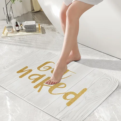 Vista 9 de Retro Racer - Alfombra de baño moderna para motocicleta, bañera, terciopelo coral, tapete de ducha antideslizante, juego de decoración de franela