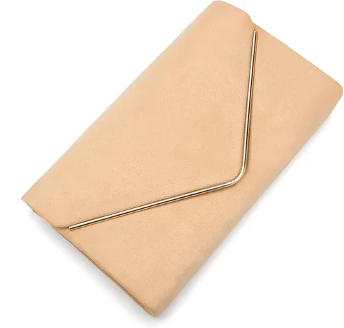 Vista 3 de MYLONI Bolsos de noche de gamuza sintética para mujer, bolsos de mano para mujer, bolsos de cóctel, graduación, boda, fiesta