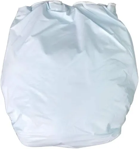 Vista 2 de Haian ABDL Pañales de PVC AIO para incontinencia para adultos (M-L, azul bebé)