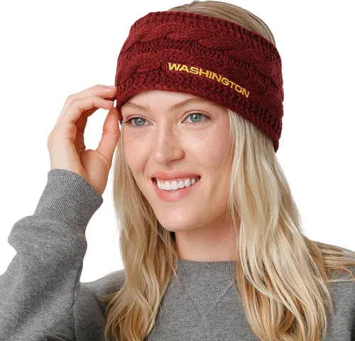 Vista 84 de FOCO Diadema de moda para mujer con logotipo de equipo de la NFL Gradiente impreso.