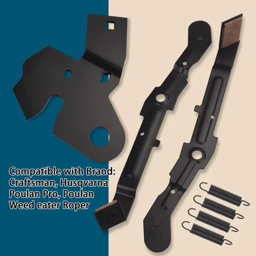 Vista 6 de Ohoho 532151785 532184907 Kit de leva de rodillo de soporte de brazo de cubierta de 42 pulgadas compatible con Husqvarna/Craftsman 184907 131335