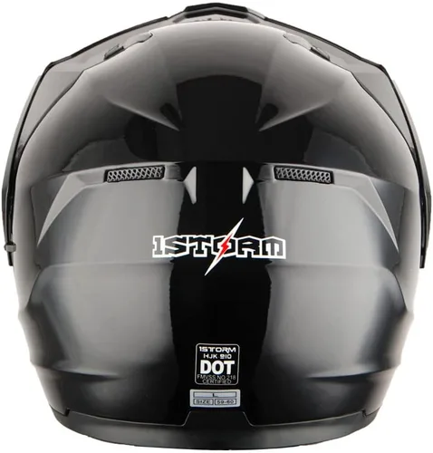Vista 7 de 1Storm Nuevo Casco Modular de Cara Completa para Motocicleta con Doble Visera Abatible: HJK910 DSPORT