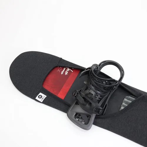 Vista 6 de MONS Funda Protectora de Snowboard de Forro Suave con Encuadernación Abierta