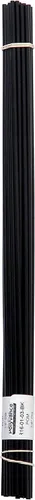 Vista 2 de POM Varillas de soldadura de plástico, 1/8" de diámetro, 30 pies. Negro