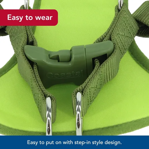 Vista 4 de Coastal Pet Comfort - Arnés ajustable para perro, cómodo arnés para perro, ajuste ajustable, diseño fácil de poner, malla de tela transpirable, Lima