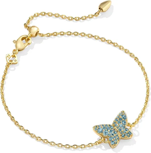 Vista 5 de Kendra Scott Lillia - Pulsera delicada de cristal para mujer, joyería de moda