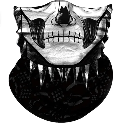 Vista 34 de Obacle Bandana máscara facial cuello polaina tubo máscara hombres mujeres para protección solar contra el polvo