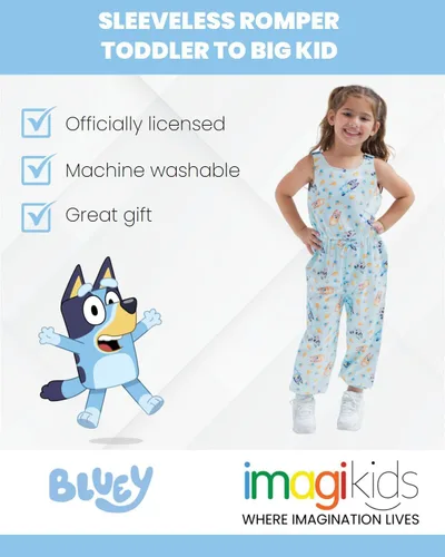 Vista 3 de Bluey Matching Family Romper Girls Jumpsuit