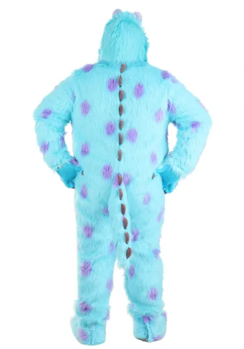 Vista 2 de Disfraz de Sulley con Capucha Talla Plus de Disney Monsters Inc Multicolor