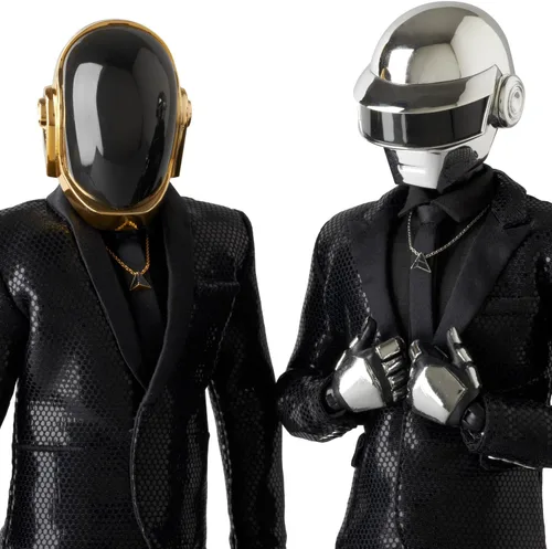 Vista 4 de Figura de acción Medicom Daft Punk: Guy-Manuel De Homem-Christo Real, figura de acción (versión "Random Access Memories")