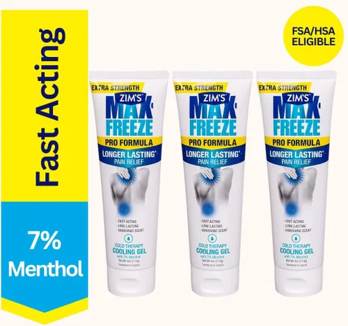 Vista 8 de Zim's Max - Gel de fórmula Freeze Pro, 4 onzas (paquete de 3)