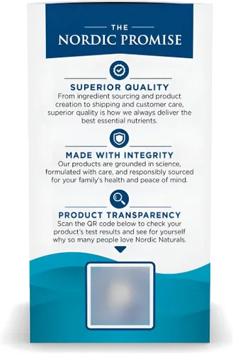 Vista 4 de Nordic Naturals DHA Xtra, Fresa - 60 geles blandos - 1660 mg Omega-3 - Fórmula DHA de alta intensidad para el cerebro y el sistema nervioso - Sin