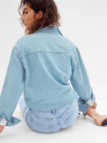 Vista 6 de GAP Women's Big Shirt