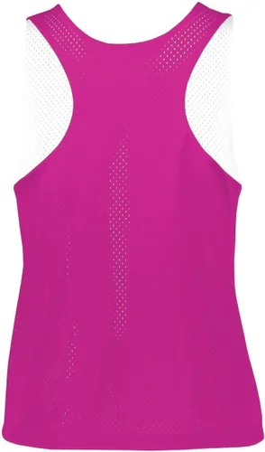 Vista 2 de Augusta Sportswear Pinnie reversible de malla para mujer