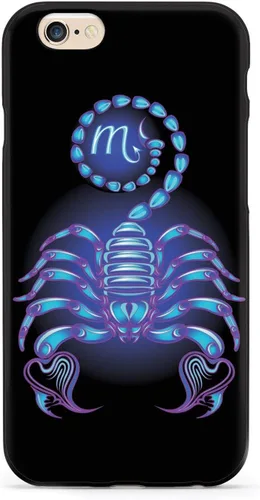 Vista 13 de Inspired Cases - Compatible with iPhone Xs Max Case - 3D Textured Protective Phone Case for Apple iPhone Xs Max - Neon Zodiac - Scorpio