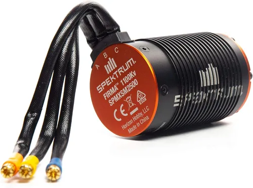 Vista 2 de Spektrum Firma 1100Kv motor sin escobillas de 4 polos, SPMXSM2500