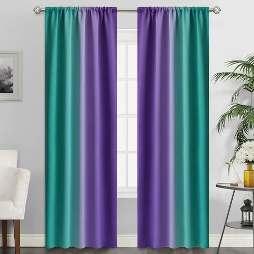 Vista 53 de SimpleHome Cortinas Pequeñas Negras Impermeables con Bolsillo para Barra Suave para Cocina, Cortinas Impermeables con Bolsillo para Barra