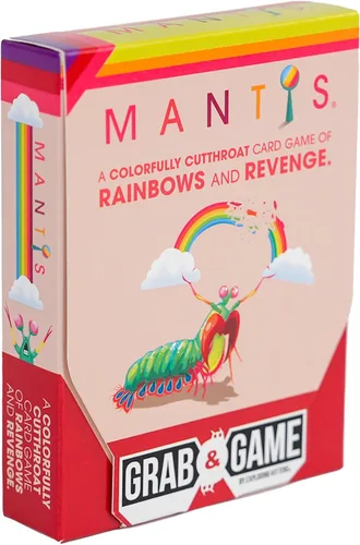 Vista 3 de Exploding Kittens Mantis Agarra y Juega 2-4 Jugadores - Edades 7+ - 10 Minutos para Jugar - Juego de Cartas de Emparejamiento de Tamaño de Viaje