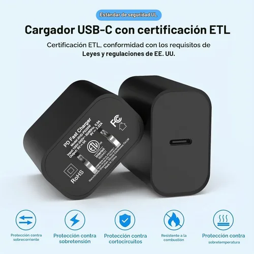 Vista 9 de [Certificado Apple MFi] Cargador de iPhone de carga rápida de 6 pies compatible con iPhone 14/13/12/11 Pro Max/Xs Max/XR/X, paquete de 2, bloque