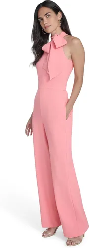 Vista 3 de Vince Camuto Kors Mono halter con cuello de lazo crepé