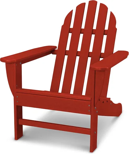 Vista 18 de POLYWOOD AD4030AR Silla clásica Adirondack para exteriores, polietileno, Aruba