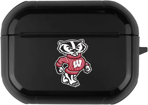 Vista 40 de Funda negra duradera para Apple AirPods Pro (1ª/2ª generación) con mosquetón - Alabama Crimson Tide