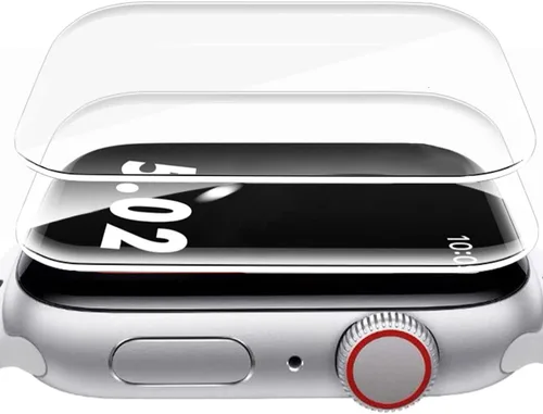 Vista 7 de ZPIAR para Apple Watch SE 3/2 Series 6/5/4 de 40 mm Protector de pantalla de vidrio templado, sin burbujas, fácil instalación, resistente a