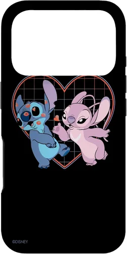 Vista 30 de Disney Lilo and Stitch Angel Heart Kisses - Carcasa para iPhone 17