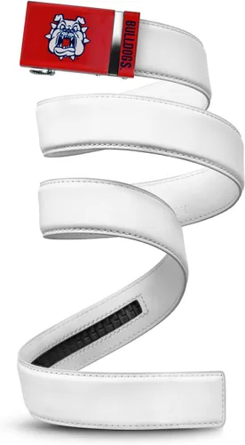 Vista 38 de Mission Belt Con licencia oficial de la NC Alabama Crimson Tide Crimson Tide (Cuero Negro)