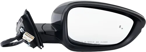 Vista 227 de Garage-Pro Espejo calefactable eléctrico del lado del conductor para Honda Pilot 2019-2022 Power Fold con luz de señal y memoria pintable