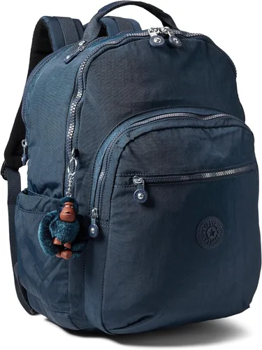 Vista 4 de Mochila Kipling Seoul extra grande para laptop de 17", Grande True Blue Tonal 2