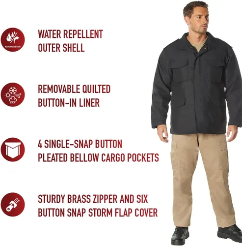 Vista 6 de Rothco M-65 - Chaqueta para invierno