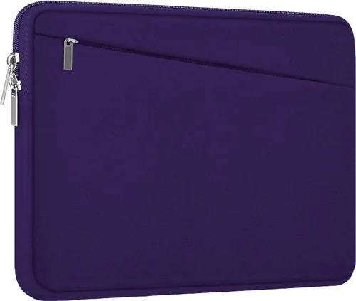 Vista 10 de Funda para portátil de 13.3 pulgadas, bolsa de transporte para computadora portátil de 14 pulgadas resistente, funda protectora compatible