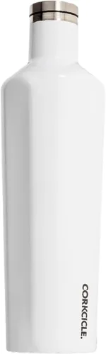 Vista 12 de Botella de agua aislada Corkcicle Classic Canteen - Taza reutilizable de acero inoxidable - Triple aislamiento - Mantiene las bebidas frías durante