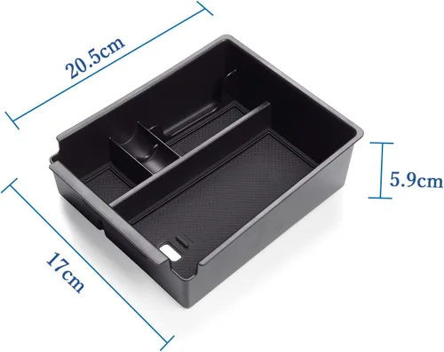 Vista 7 de Organizador de Consola Central Tucson NX4 2022 Compatible con Bandeja de Consola de Camioneta Pickup Santa Cruz 2022 2023, Caja de Reposabrazos