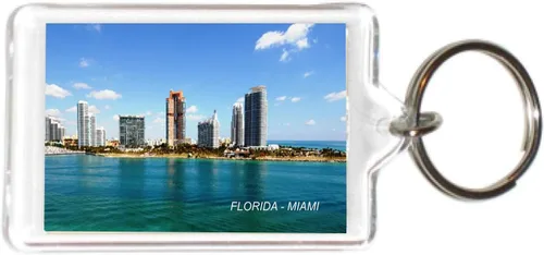 Vista 4 de Florida USA United States - Llaveros acrílicos - 5