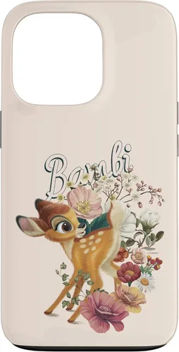 Vista 10 de Funda con logotipo de retrato floral Bambi para iPhone 16 Disney