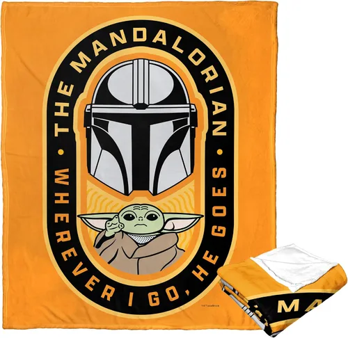 Vista 22 de Northwest Star Wars Manta Decorativa Silk Touch, 40" x 50", Villanos del Lado Oscuro
