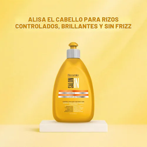 Vista 6 de Salon In by Recamier - Curls & Waves Leave-On Tratamiento para cabello ondulado y rizado 10.1 fl oz / 10.1 fl oz