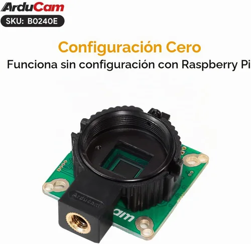 Vista 7 de UCTRONICS Arducam para cámara Raspberry Pi HQ, 12.3MP IMX477 módulo de cámara para Raspberry Pi5/4B/3B+/Zero